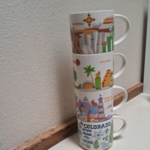 Starbucks State-Themed Mug Collection - Multicolor